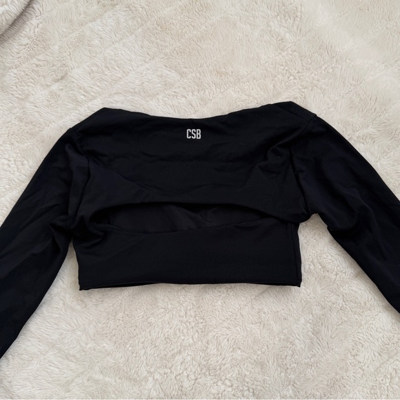 Csb Tops - CSB Fade Define Long Sleeve Crop